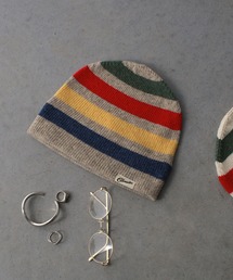 COBMASTER（コブマスター）の「【COBMASTER/コブマスター】ブランケットボーダーワッチ（ニットキャップ/ビーニー）」