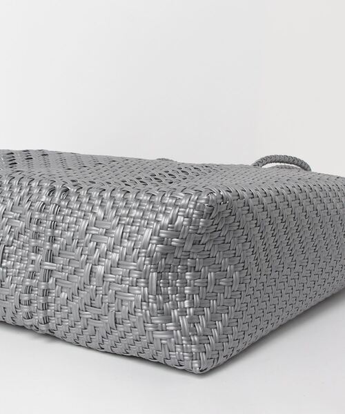 Moon Bird（ムーンバード）の「【Moon Bird/ムーンバード】手編みのメルカドバッグ・MEDIANA ③（かごバッグ・レディース・ダークベージュ・FREE）」の3枚目の写真