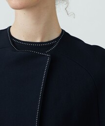 BALLSEY（ボールジィ）の「アセテートナイロンミラノリブ ケープ