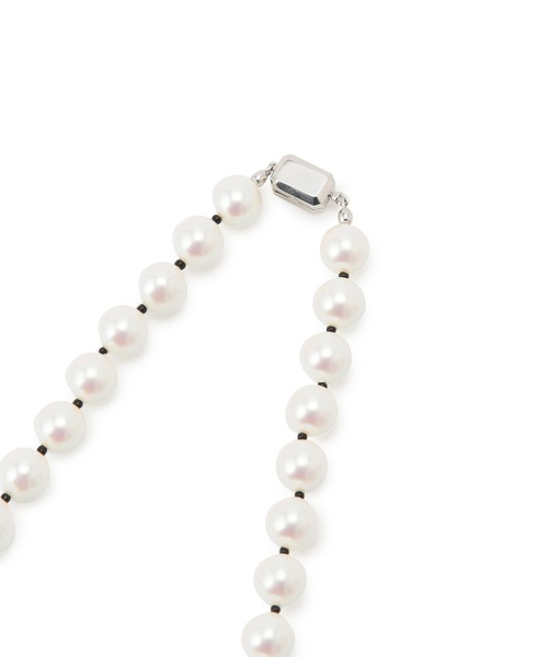 ADAM ET ROPE'（アダムエロペ）の「【NUMBERING】PEARL NECKLACE（ネックレス・レディース・ピンク/ブラック・FREE）」の9枚目の写真