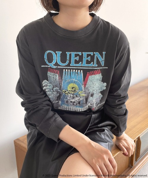 LOWRYS FARM（ローリーズファーム）の「ＢＡＮＤＴＥＥＬＳ  970331（Tシャツ/カットソー・レディース・ホワイト系その他2/グレー系その他3/グレー系その他2/グレー系その他/グレー系その他4/ホワイト・FREE）」の4枚目の写真