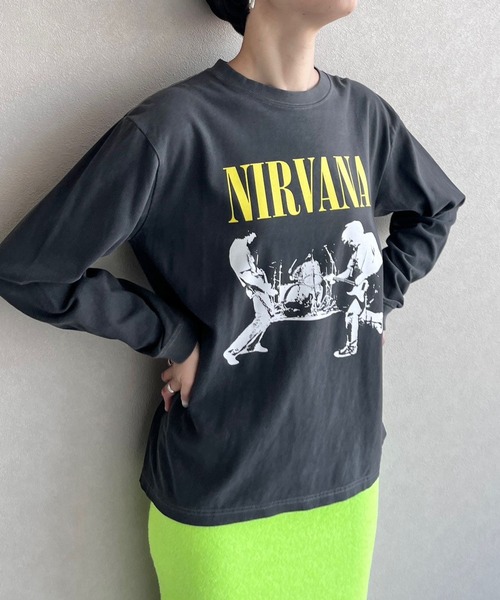 LOWRYS FARM（ローリーズファーム）の「ＢＡＮＤＴＥＥＬＳ  970331（Tシャツ/カットソー・レディース・ホワイト系その他2/グレー系その他3/グレー系その他2/グレー系その他/グレー系その他4/ホワイト・FREE）」の6枚目の写真