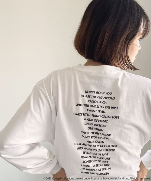 LOWRYS FARM（ローリーズファーム）の「ＢＡＮＤＴＥＥＬＳ  970331（Tシャツ/カットソー・レディース・ホワイト系その他2/グレー系その他3/グレー系その他2/グレー系その他/グレー系その他4/ホワイト・FREE）」の7枚目の写真