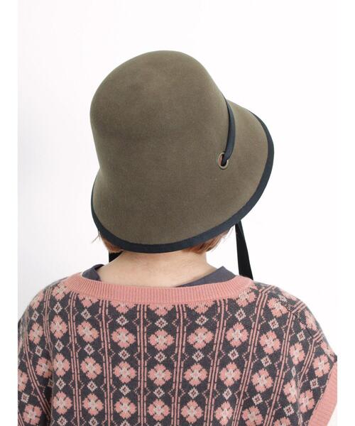 Samansa Mos2（サマンサ モスモス）の「リボンテープ付バケットハット（ハット・レディース・ブラウン/キャメル・F）」の13枚目の写真