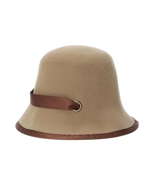 Samansa Mos2（サマンサ モスモス）の「リボンテープ付バケットハット（ハット・レディース・ブラウン/キャメル・F）」の14枚目の写真