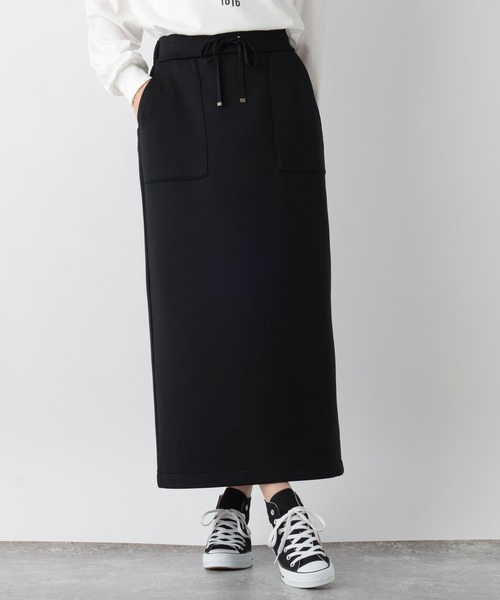 GLOBAL WORK（グローバルワーク）の「ライトクッションアイラインスカート/964128（スカート・レディース・ブラック/グレイッシュベージュ・MEDIUM/LARGE）」の8枚目の写真