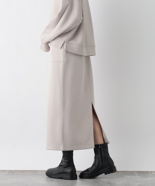 GLOBAL WORK（グローバルワーク）の「ライトクッションアイラインスカート/964128（スカート・レディース・ブラック/グレイッシュベージュ・MEDIUM/LARGE）」の18枚目の写真