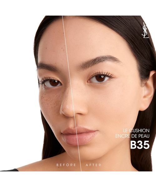 Yves Saint Laurent Beaute（イヴ・サンローラン・ボーテ）の「アンクル ド ポー ルクッションＮ（レフィル）（ファンデーション・レディース・35 - 黄みよりの健康的な肌色/25 - 黄みよりのやや明るい肌色/15 - 黄みよりの明るい肌色/20 - やや明るめの肌色/30 - 健康的な肌色/10 - 明るい肌色・FREE）」の17枚目の写真