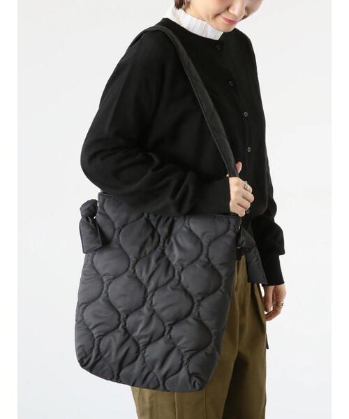 Lugnoncure（ルノンキュール）の「キルティングバッグ（ハンドバッグ・レディース・オレンジ/ブラック/オフホワイト・F）」の2枚目の写真