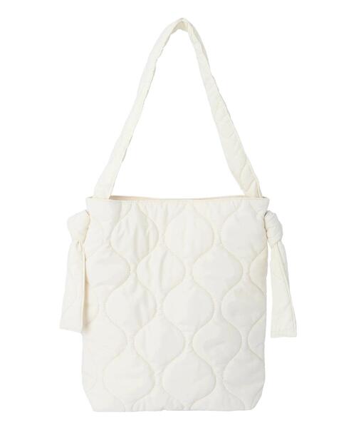 Lugnoncure（ルノンキュール）の「キルティングバッグ（ハンドバッグ・レディース・オレンジ/ブラック/オフホワイト・F）」の8枚目の写真