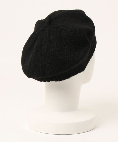 coca(coca)(コカ)の「ニットベレー帽(ハンチング/ベレー帽・レディース・ブラック/グレー・ONE SIZE)」の13枚目の写真