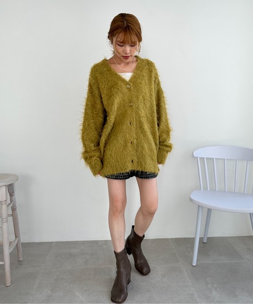 EPIMI E'PIMMY(エピミエピミー)の「《set up対応》ツイードショートパンツ(その他パンツ・レディース・ブラック/アイボリー/チャコールグレー/オフホワイト・MEDIUM)」の11枚目の写真