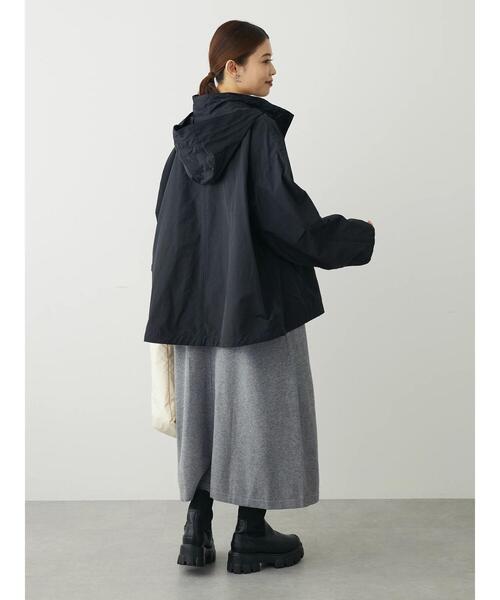 Green　Parks（グリーンパークス）の「撥水加工　2Wayナイロンブルゾン（その他アウター・レディース・ベージュ/ブラウン/ブラック・FREE）」の21枚目の写真