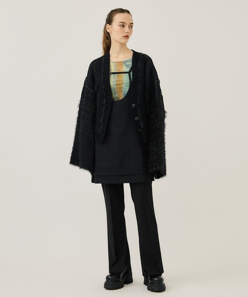 PoI（ポイ）の「【PoI/ポイ】wool strap dress/ウールストラップドレス  