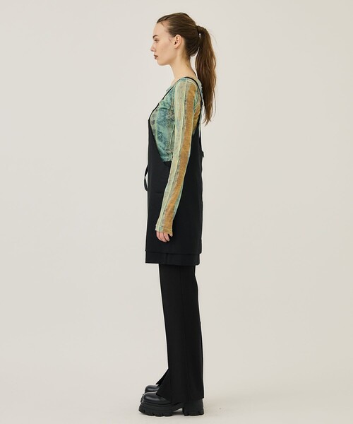 PoI（ポイ）の「【PoI/ポイ】wool strap dress/ウールストラップドレス  