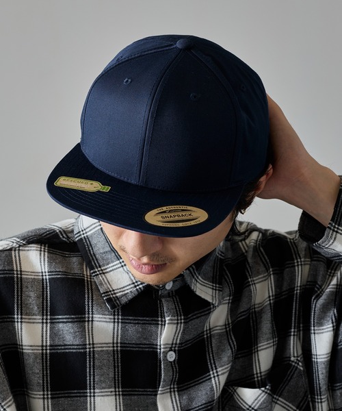 FLEXFIT(フレックスフィット)の「【FLEXFIT】日本限定モデル!リサイクルドクラシックスナップバック FL6089MR MURS(キャップ・メンズ・ネイビー/ブラック/ライトブラウン/ホワイト・FREE)」の4枚目の写真