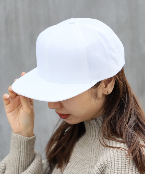 FLEXFIT(フレックスフィット)の「【FLEXFIT】日本限定モデル!リサイクルドクラシックスナップバック FL6089MR MURS(キャップ・メンズ・ネイビー/ブラック/ライトブラウン/ホワイト・FREE)」の8枚目の写真