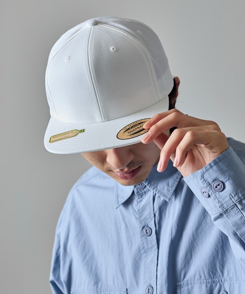 FLEXFIT(フレックスフィット)の「【FLEXFIT】日本限定モデル!リサイクルドクラシックスナップバック FL6089MR MURS(キャップ・メンズ・ネイビー/ブラック/ライトブラウン/ホワイト・FREE)」の22枚目の写真