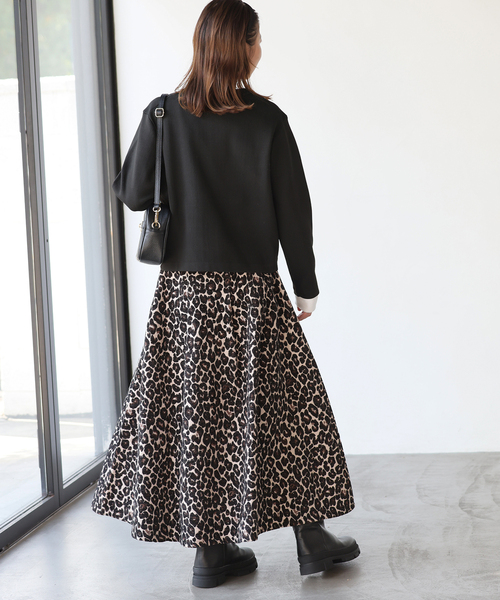JOURNAL STANDARD relume（ジャーナルスタンダード　レリューム）の「《追加2》ウォッシャブルスポンジニットクルーネックカーディガン（カーディガン/ボレロ・レディース・ブラック/ネイビー/レッド/ホワイト・FREE）」の6枚目の写真