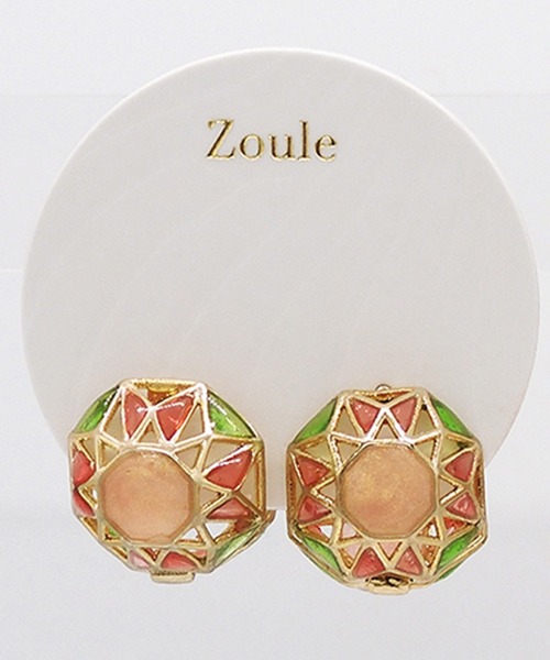 Zoule(ゾーラ)の「Zoule ゾーラ:Jolly2 ピアス(ピアス(両耳用)・レディース・パープル/レッド・FREE)」の7枚目の写真