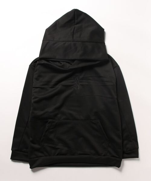 BLANC FICELLE（ブランフィセル）の「クロスデザイン　フード　パーカー.（パーカー・メンズ・グレー/ブラック・M/XL/XX-LARGE/L）」の12枚目の写真