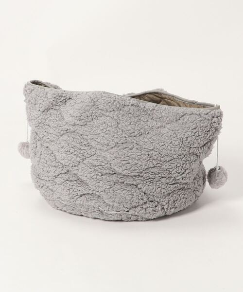 aimoha(アイモハ)の「リバシーブルペットベット(ペット用クッション/マット・レディース・カーキ/ベージュ・LARGE/MEDIUM)」の4枚目の写真