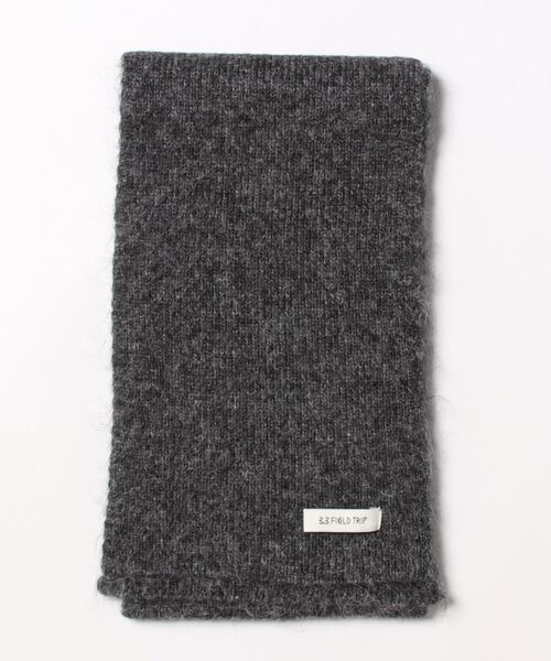 3.3 Field Trip (3.3フィールドトリップ)の「【UNISEX】3.3 Field Trip/ベーシックマフラー 2995797(マフラー・レディース・チャコール/ベージュ・FREE)」の3枚目の写真