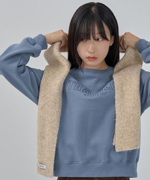 3.3 Field Trip (3.3フィールドトリップ)の「【UNISEX】3.3 Field Trip/ベーシックマフラー 2995797(マフラー・レディース・チャコール/ベージュ・FREE)」の21枚目の写真