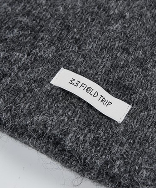 3.3 Field Trip (3.3フィールドトリップ)の「【UNISEX】3.3 Field Trip/ベーシックマフラー 2995797(マフラー・レディース・チャコール/ベージュ・FREE)」の15枚目の写真