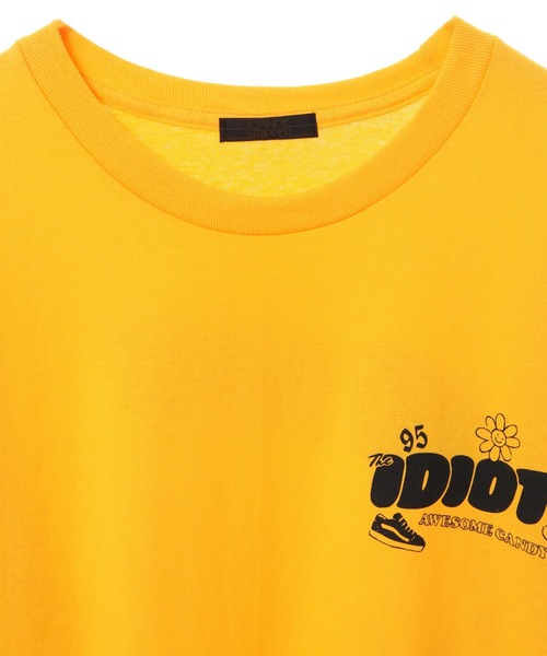 Candy Stripper(キャンディストリッパー)の「IDIOT L/S Tシャツ(Tシャツ/カットソー・レディース・オフホワイト/ブラック/イエロー・2)」の12枚目の写真