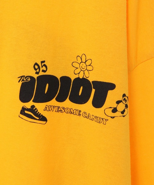 Candy Stripper(キャンディストリッパー)の「IDIOT L/S Tシャツ(Tシャツ/カットソー・レディース・オフホワイト/ブラック/イエロー・2)」の15枚目の写真