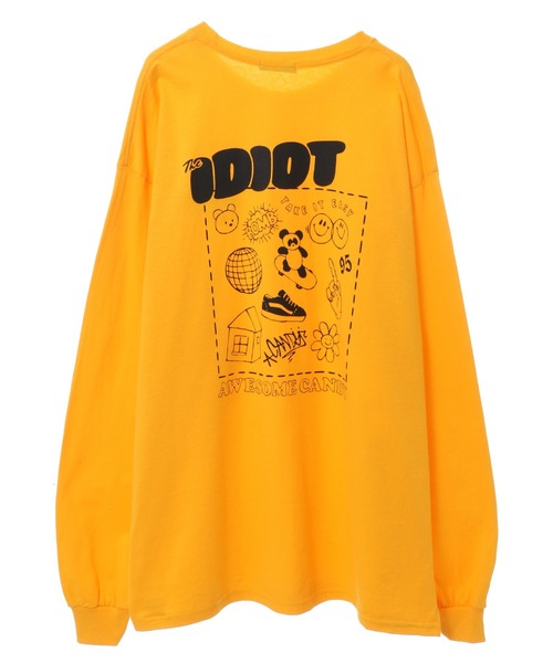 Candy Stripper(キャンディストリッパー)の「IDIOT L/S Tシャツ(Tシャツ/カットソー・レディース・オフホワイト/ブラック/イエロー・2)」の16枚目の写真