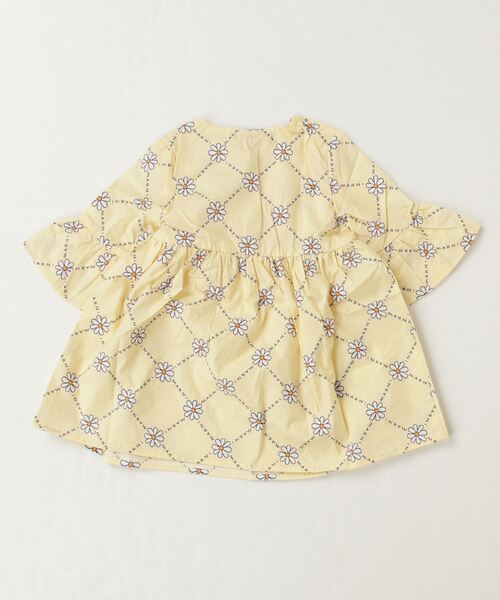MARNI(マルニ)の「MARNI(マルニ)Baby ブランドロゴフラワー半袖ワンピース(ワンピース・キッズ・アイボリー・24M/36M)」の2枚目の写真