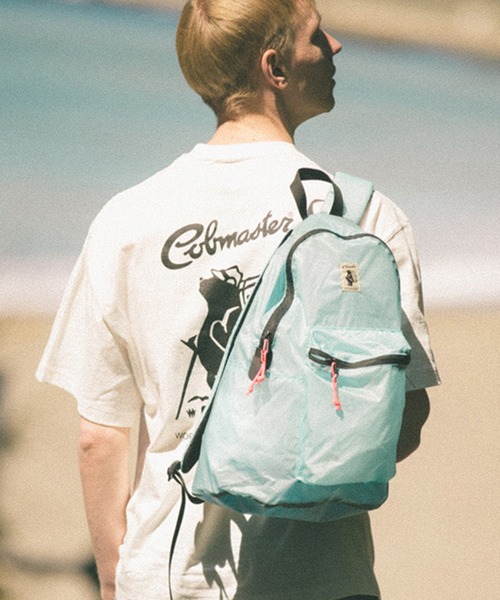 COBMASTER(コブマスター)の「【COBMASTER/コブマスター】COB SUN PACK(バックパック/リュック・メンズ・ライトブラウン/サーモンピンク/サックスブルー系/イエロー・FREE)」の3枚目の写真
