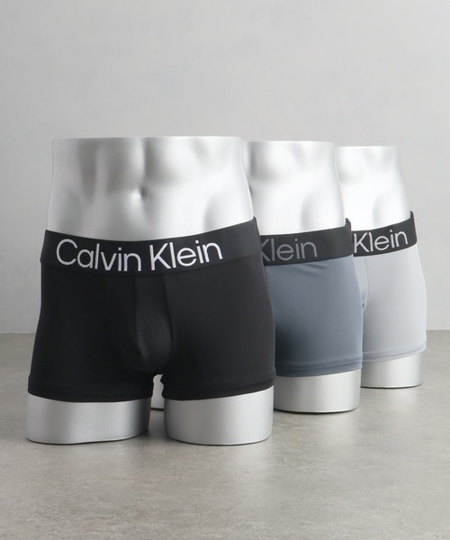 Calvin Klein(カルバン・クライン)の「【Calvin Klein/カルバンクライン】ワンポイントロゴ ローライズ ボクサーパンツ 3枚セット(ボクサーパンツ・メンズ・ブラック/その他/その他2/その他1・L/M/S/XL)」の3枚目の写真