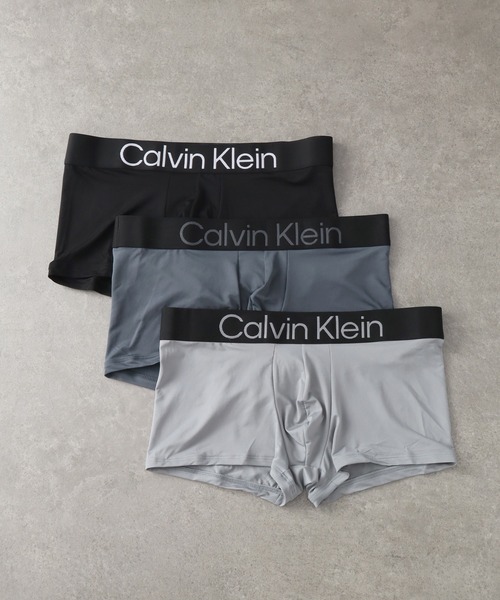 Calvin Klein(カルバン・クライン)の「【Calvin Klein/カルバンクライン】ワンポイントロゴ ローライズ ボクサーパンツ 3枚セット(ボクサーパンツ・メンズ・ブラック/その他/その他2/その他1・L/M/S/XL)」の12枚目の写真