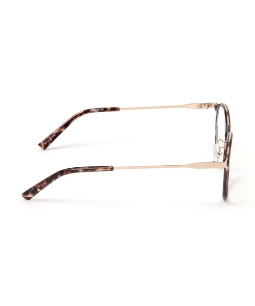 niko and...（ニコアンド）の「オリジナルPCオーバルコンビ伊達メガネ（メガネ・レディース・ブラウン/グレー・FREE）」の4枚目の写真