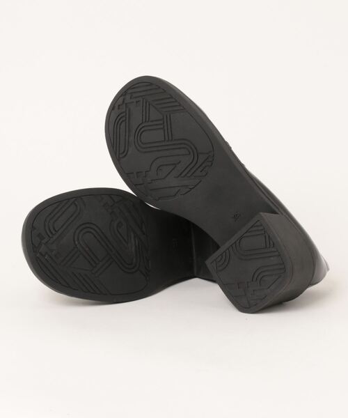 shoes365(シューズスリーシックスファイヴ)の「【shoes365】ハイヒール 厚底スクエアトウ・ローファー(ローファー・レディース・ブラック系その他2/ブラック系その他・24.0cm/24.5cm/22.5cm/23.5cm/23.0cm)」の4枚目の写真