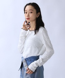 JEANASIS | シャーリングメローLSプルオーバー/102733(Tシャツ/カットソー)