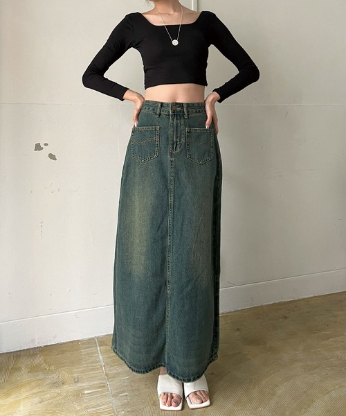 Jewelobe（ジュエローブ）の「バッククロスクロップドカットソー（Tシャツ/カットソー・レディース・グレー/ホワイト/ブラック・FREE）」の21枚目の写真