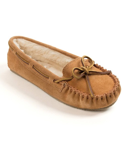 Minnetonka（ミネトンカ）の「MINNETONKA/ミネトンカ モカシン CALLY（モカシン/デッキシューズ・レディース・ライトブラウン/チョコ/ネイビー/ベージュ・6/7/8/5）」の2枚目の写真