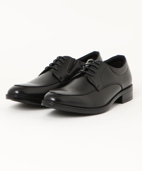 cecilio(セシリオ)の「【cecilio】 <Uチップモカシン>幅広 3E ビジネスシューズ【24.5cm~28.0cm】(ドレスシューズ・メンズ・ブラック/ブラウン・24.5cm/25.0cm/25.5cm/26.0cm/26.5cm/27.0cm/28.0cm)」の5枚目の写真