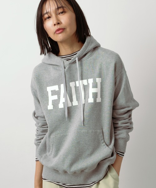 BARNYARDSTORM（バンヤードストーム）の「BARNYARDSTORM / FAITHパーカー（パーカー・レディース・グレー/レッド/オートミール・FREE）」の16枚目の写真