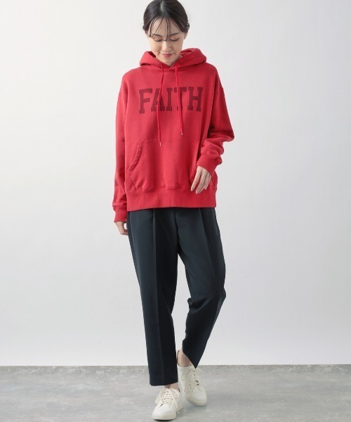 BARNYARDSTORM（バンヤードストーム）の「BARNYARDSTORM / FAITHパーカー（パーカー・レディース・グレー/レッド/オートミール・FREE）」の9枚目の写真