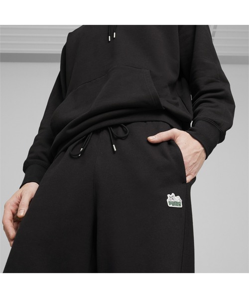 PUMA（プーマ）の「PUMA プーマ メンズ フォー ザ ファンベース スーパー プーマ スウェットパ（その他パンツ・メンズ・イエロー系その他/ブラック・LARGE/MEDIUM/SMALL/X-SMALL/XX-LARGE/X-LARGE）」の14枚目の写真