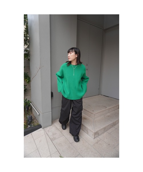 ENCIRCLE（エンサークル）の「【ENCIRCLE/エンサークル】Big pants/ビッグパンツ（カーゴパンツ）（カーゴパンツ・レディース・ホワイト/ブラック・FREE）」の21枚目の写真