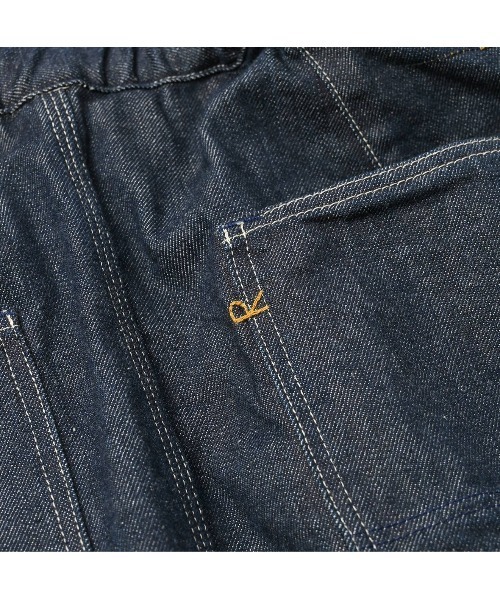 45R★ライ麦デニムのオーバースカート（濃） 45R（フォーティファイブアール）の「ライ麦デニムのオーバー