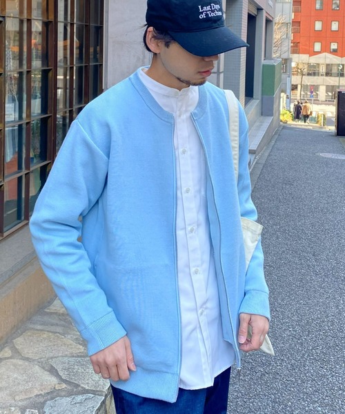 CIAOPANIC TYPY(チャオパニックティピー)の「ライトウェイトニットジップカーディガン(カーディガン/ボレロ・メンズ・オレンジ/ライトグレー/ブラック/サックスブルー・MEDIUM/LARGE)」の17枚目の写真