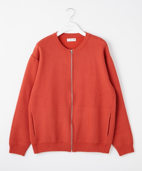 CIAOPANIC TYPY(チャオパニックティピー)の「ライトウェイトニットジップカーディガン(カーディガン/ボレロ・メンズ・オレンジ/ライトグレー/ブラック/サックスブルー・MEDIUM/LARGE)」の5枚目の写真