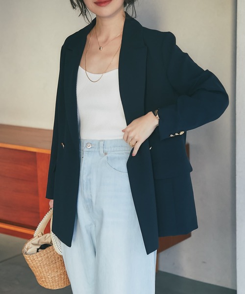 La boutique BonBon（ラブティックボンボン）の「クールタッチUVニットビスチェ（ニット/セーター・レディース・ホワイト/ブラック/グレイッシュベージュ・FREE）」の14枚目の写真